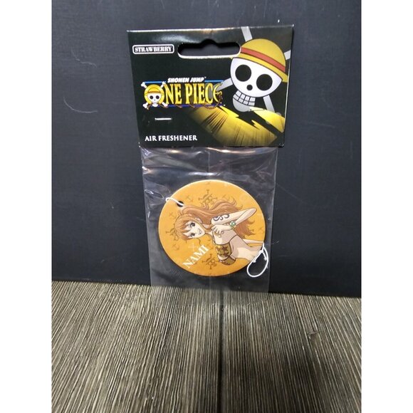 One Piece Nami Licensed Anime Strawberry Air Freshener - Picture 1 of 2